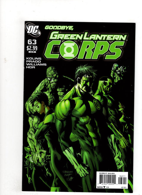 Green Lantern Corps, Vol. 1 #63 (Cvr A) (2011) Tyler Kirkham  A Tyler Kirkham  Buy & Sell Comics Online Comic Shop Toronto Canada