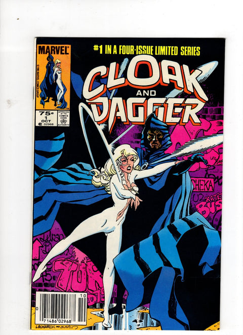 Cloak and Dagger, Vol. 1 #1 (1983) Canadian Price Variant   Canadian Price Variant  Buy & Sell Comics Online Comic Shop Toronto Canada