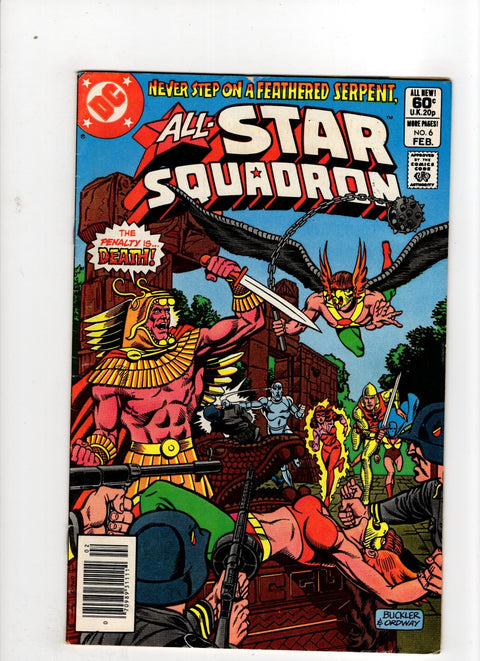 All-Star Squadron #6 (1981) Newsstand Edition   Newsstand Edition  Buy & Sell Comics Online Comic Shop Toronto Canada