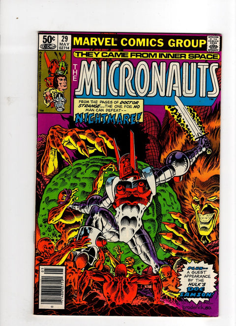 Micronauts, Vol. 1 #29 (1981)      Buy & Sell Comics Online Comic Shop Toronto Canada