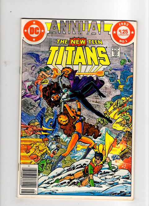 The New Teen Titans, Vol. 1 Annual #1 (1982) Canadian Price Variant   Canadian Price Variant  Buy & Sell Comics Online Comic Shop Toronto Canada