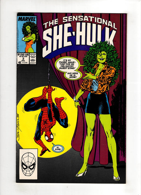 The Sensational She-Hulk, Vol. 1 #3 (1989)     Buy & Sell Comics Online Comic Shop Toronto Canada
