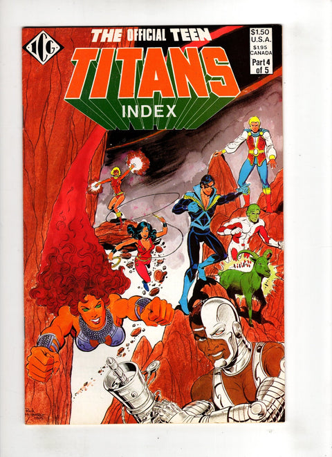 Official Teen Titans Index #4 (1985)     Buy & Sell Comics Online Comic Shop Toronto Canada