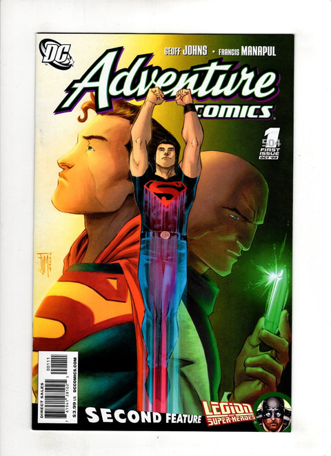 Adventure Comics, Vol. 3 #1 (Cvr 504-A) (2009) Francis Manapul 504-A Francis Manapul  Buy & Sell Comics Online Comic Shop Toronto Canada