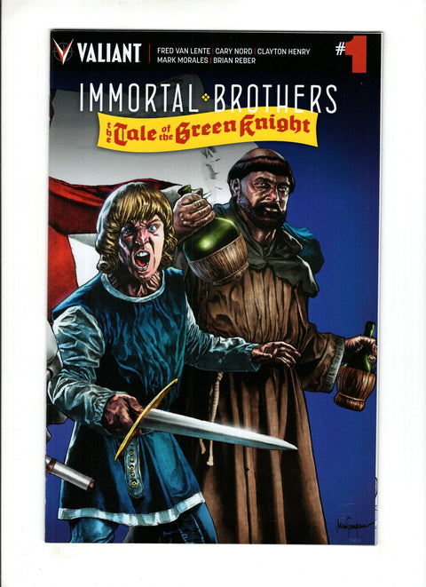 Immortal Brothers: Green Knight #1 (Cvr B) (2017) Mico Suayan  B Mico Suayan  Buy & Sell Comics Online Comic Shop Toronto Canada