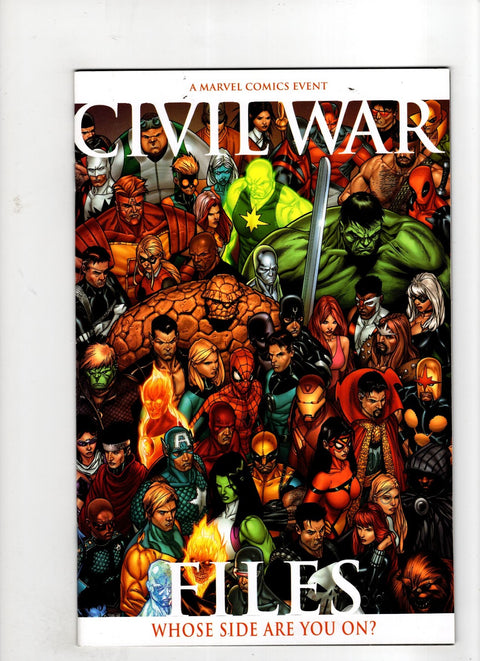 Civil War Files #1 (2006)      Buy & Sell Comics Online Comic Shop Toronto Canada
