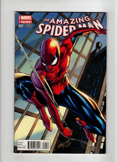 The Amazing Spider-Man, Vol. 3 #1 (Cvr K) (2014) J. Scott Campbell Connecting Variant K J. Scott Campbell Connecting Variant  Buy & Sell Comics Online Comic Shop Toronto Canada