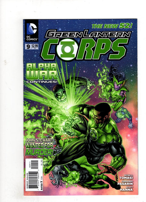 Green Lantern Corps, Vol. 2 #9 (Cvr A) (2012) Fernando Pasarin  A Fernando Pasarin  Buy & Sell Comics Online Comic Shop Toronto Canada