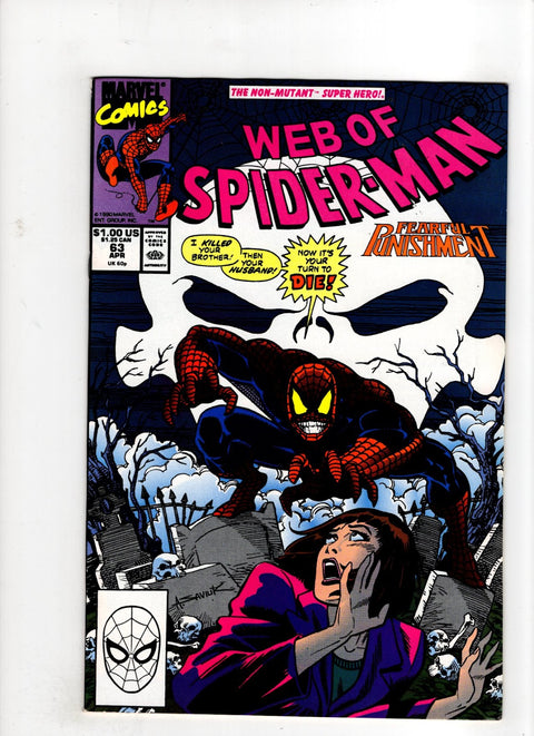 Web of Spider-Man, Vol. 1 #63 (1990)      Buy & Sell Comics Online Comic Shop Toronto Canada