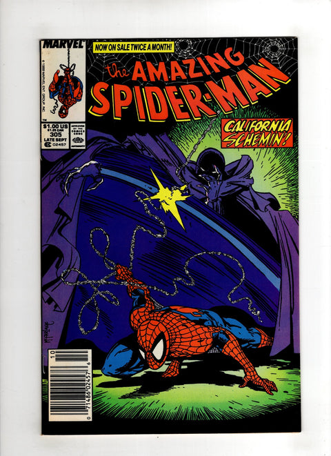 The Amazing Spider-Man, Vol. 1 #305 (1988) Newsstand Edition  Newsstand Edition  Buy & Sell Comics Online Comic Shop Toronto Canada