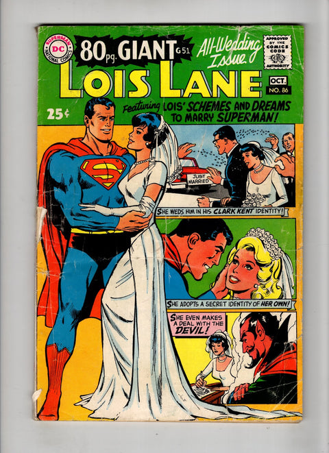 Superman's Girl Friend Lois Lane #86 (1968) 80-Page Giant  80-Page Giant  Buy & Sell Comics Online Comic Shop Toronto Canada