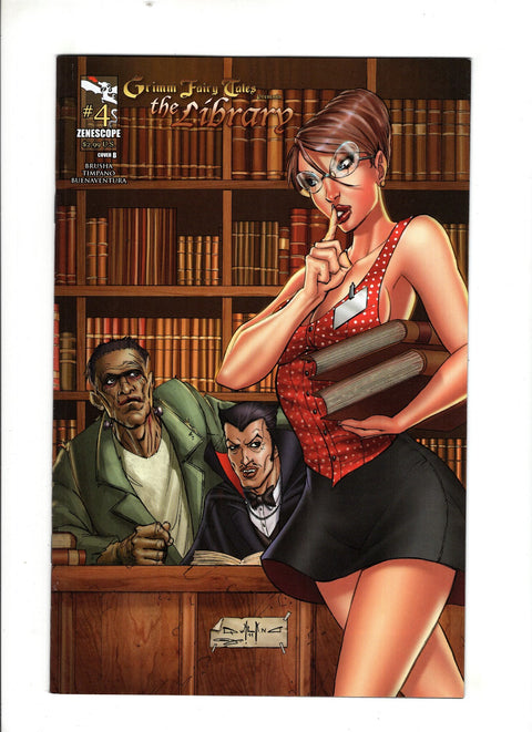 Grimm Fairy Tales: The Library #4 (Cvr B) (2011) Pasquale Qualano Variant  B Pasquale Qualano Variant  Buy & Sell Comics Online Comic Shop Toronto Canada