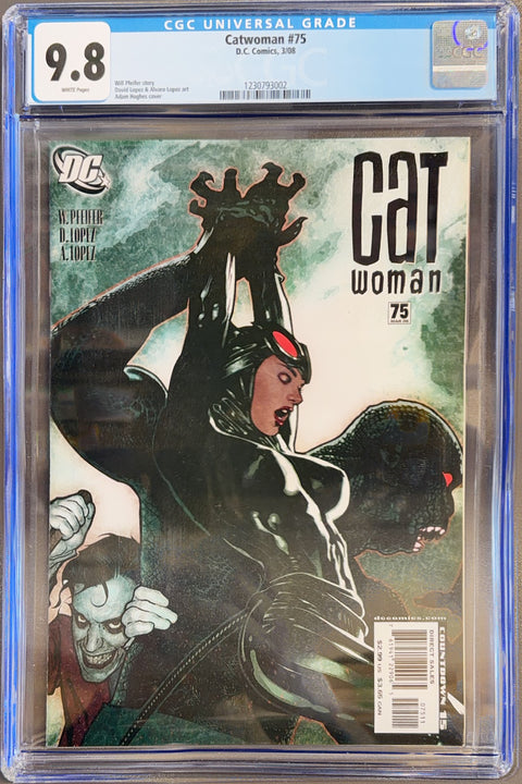 Catwoman, Vol. 3 #75 (CGC 9.8) (2008)  A Adam Hughes  Buy & Sell Comics Online Comic Shop Toronto Canada