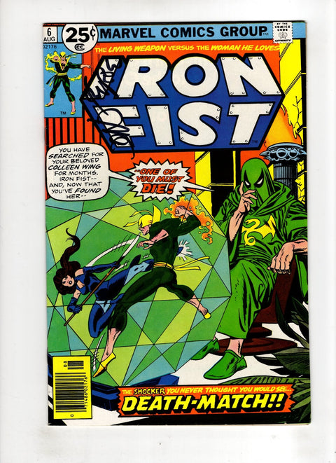 Iron Fist, Vol. 1 #6 (1976) Signed by John Byrne  Signed by John Byrne  Buy & Sell Comics Online Comic Shop Toronto Canada