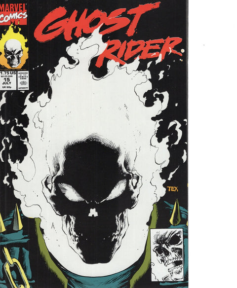 Ghost Rider, Vol. 2 #15 (1991) Glow In The Dark Cover   Glow In The Dark Cover  Buy & Sell Comics Online Comic Shop Toronto Canada