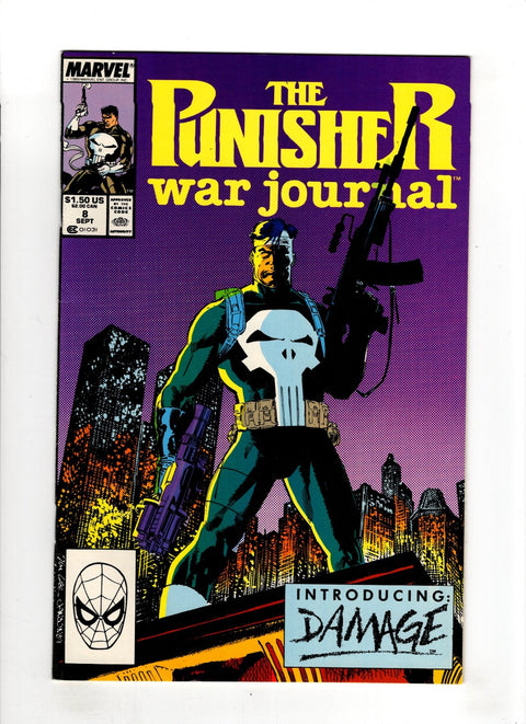 Punisher War Journal, Vol. 1 #8 (1989)     Buy & Sell Comics Online Comic Shop Toronto Canada