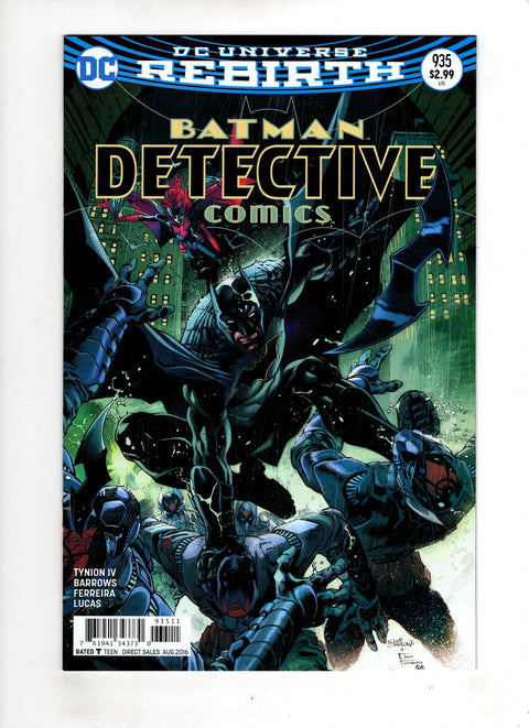 Detective Comics, Vol. 3 #935 (Cvr A) (2016) Eddy Barrows A Eddy Barrows  Buy & Sell Comics Online Comic Shop Toronto Canada