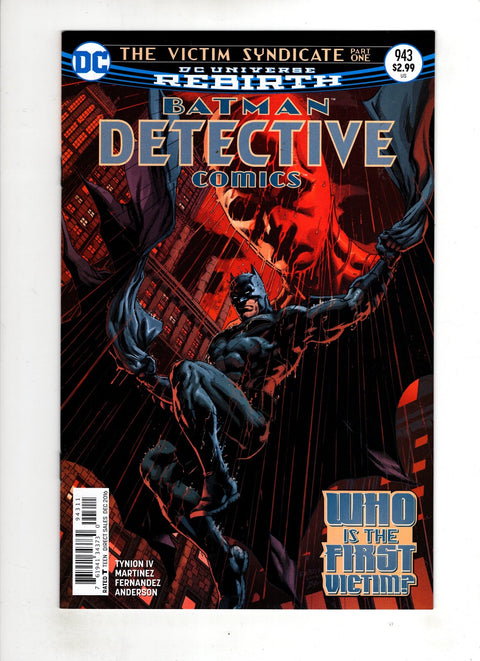 Detective Comics, Vol. 3 #943 (Cvr A) (2016) Jason Fabok A Jason Fabok  Buy & Sell Comics Online Comic Shop Toronto Canada