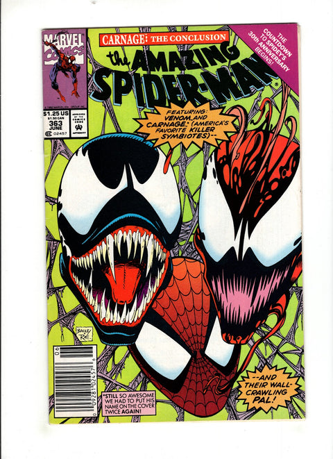 The Amazing Spider-Man, Vol. 1 #363 (1992)      Buy & Sell Comics Online Comic Shop Toronto Canada