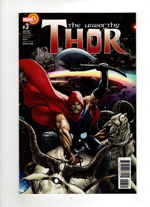 Unworthy Thor, Vol. 1 #3 (Cvr B) (2017) Incentive Ryan Sook Variant B Incentive Ryan Sook Variant  Buy & Sell Comics Online Comic Shop Toronto Canada