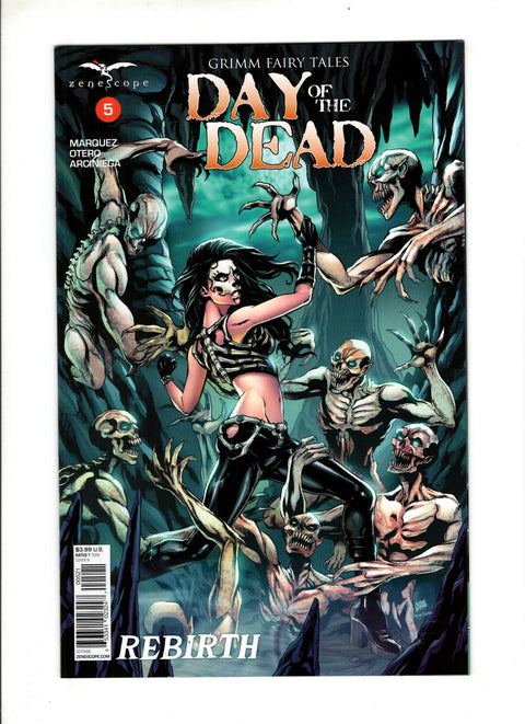 Grimm Fairy Tales: Day Of The Dead #5 (Cvr B) (2017) Allan Otero  B Allan Otero  Buy & Sell Comics Online Comic Shop Toronto Canada