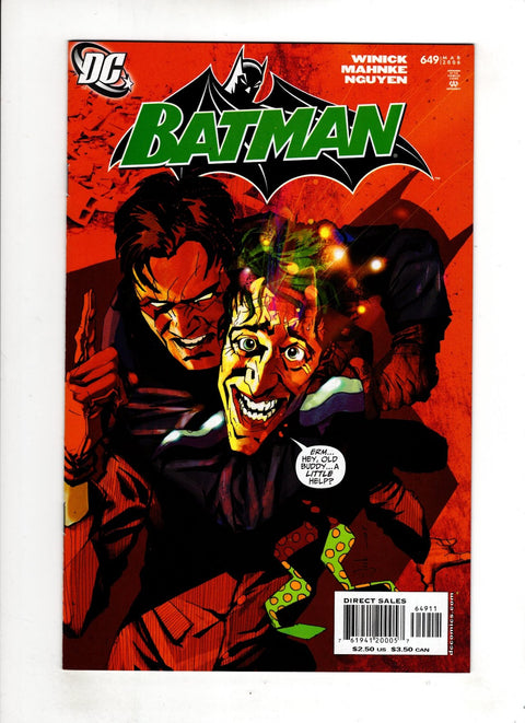 Batman, Vol. 1 #649 (Cvr A) (2006)  A   Buy & Sell Comics Online Comic Shop Toronto Canada