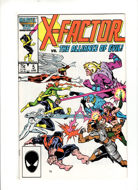 X-Factor, Vol. 1 #5 (1986) Apocalypse Cameo   Apocalypse Cameo  Buy & Sell Comics Online Comic Shop Toronto Canada