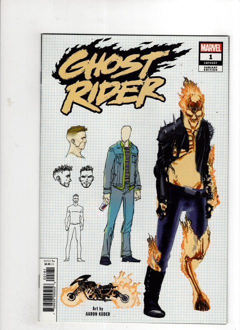 Ghost Rider, Vol. 8 #1 (Cvr H) (2019) Incentive Aaron Kuder Design Variant  H Incentive Aaron Kuder Design Variant  Buy & Sell Comics Online Comic Shop Toronto Canada