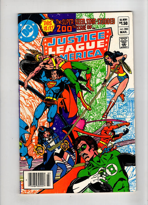 Justice League of America, Vol. 1 #200 (1982) Newsstand Edition  Newsstand Edition  Buy & Sell Comics Online Comic Shop Toronto Canada