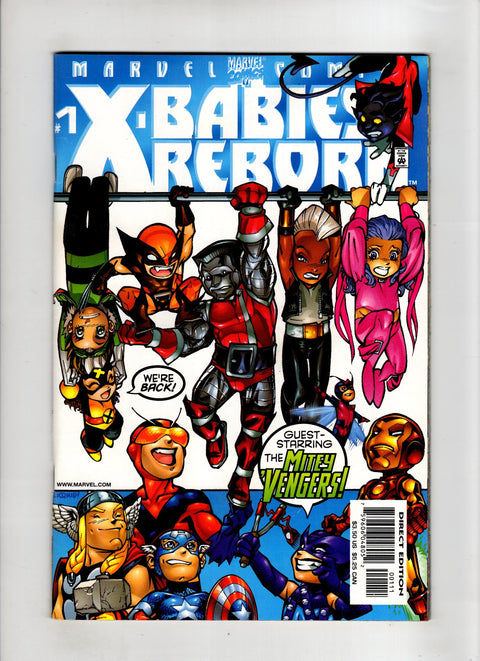 X-Babies: Reborn #1 (1999) Juvaun J. Kirby Standard Cover  Juvaun J. Kirby Standard Cover  Buy & Sell Comics Online Comic Shop Toronto Canada