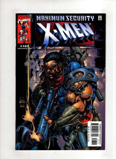 X-Men, Vol. 1 #107 (Cvr B) (2000) Leinil Francis Yu Newsstand B Leinil Francis Yu Newsstand  Buy & Sell Comics Online Comic Shop Toronto Canada