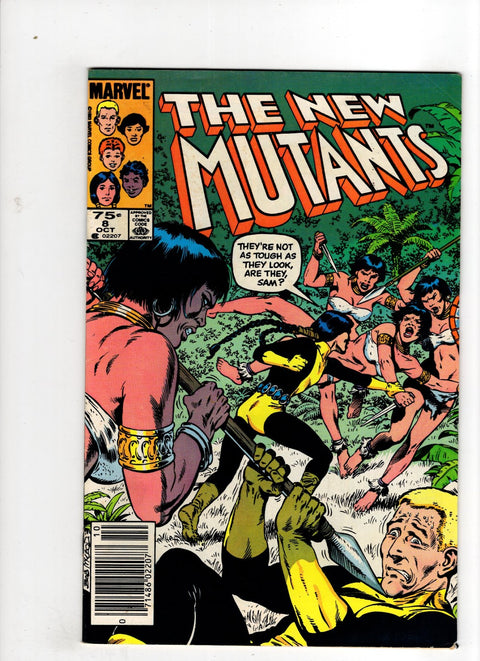 New Mutants, Vol. 1 #8 (1983) Canadian Price Variant   Canadian Price Variant  Buy & Sell Comics Online Comic Shop Toronto Canada