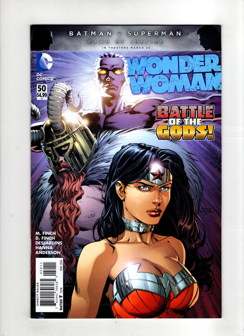 Wonder Woman, Vol. 4 #50 (Cvr A) (2016) David Finch A David Finch  Buy & Sell Comics Online Comic Shop Toronto Canada