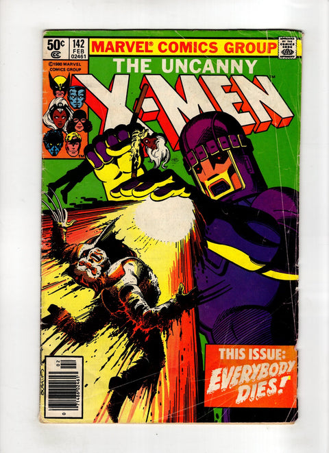 Uncanny X-Men, Vol. 1 #142 (1980) Newsstand Edition  Newsstand Edition  Buy & Sell Comics Online Comic Shop Toronto Canada