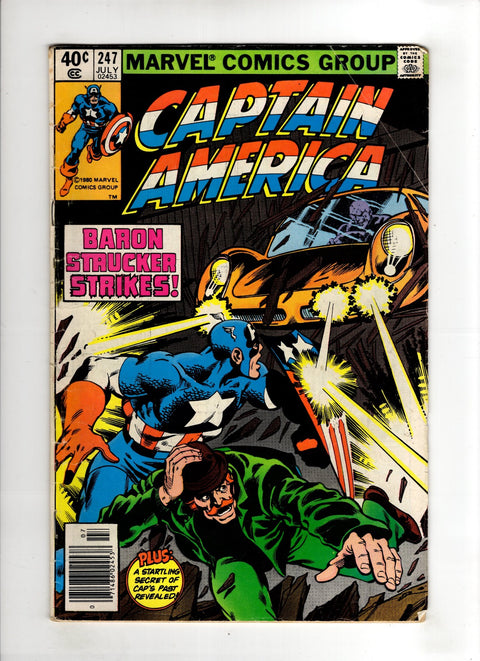 Captain America, Vol. 1 #247 (1980) Newsstand Edition  Newsstand Edition  Buy & Sell Comics Online Comic Shop Toronto Canada