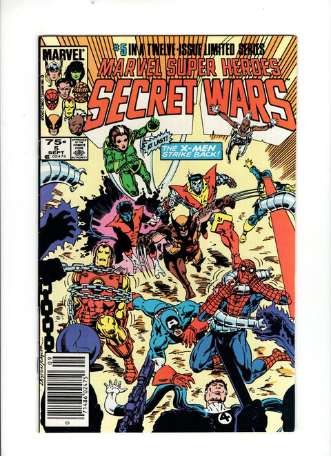 Marvel Super Heroes Secret Wars #5 (1984) Newsstand Edition   Newsstand Edition  Buy & Sell Comics Online Comic Shop Toronto Canada