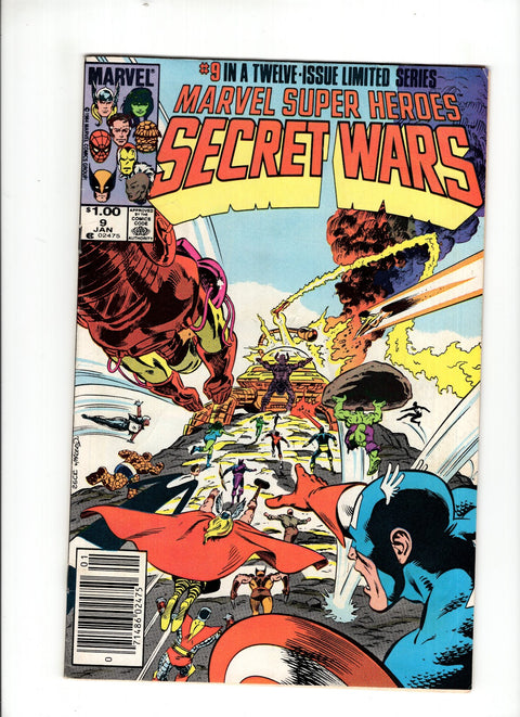 Marvel Super Heroes Secret Wars #9 (Cvr C) (1984) Canadian Price Variant  C Canadian Price Variant  Buy & Sell Comics Online Comic Shop Toronto Canada