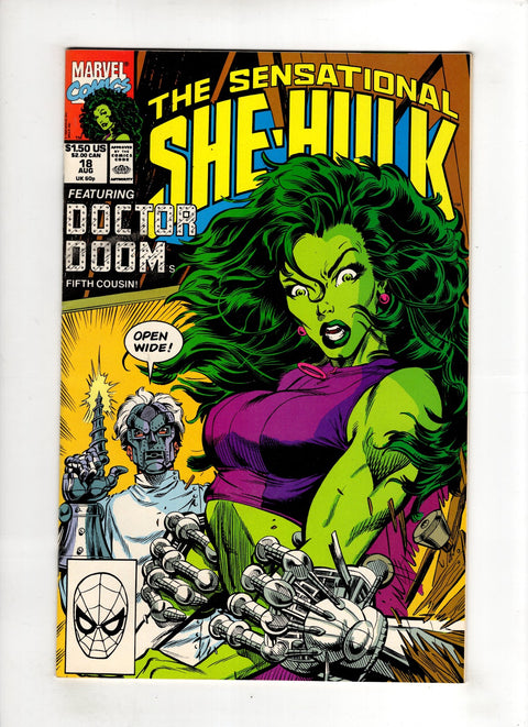 The Sensational She-Hulk, Vol. 1 #18 (1990)     Buy & Sell Comics Online Comic Shop Toronto Canada