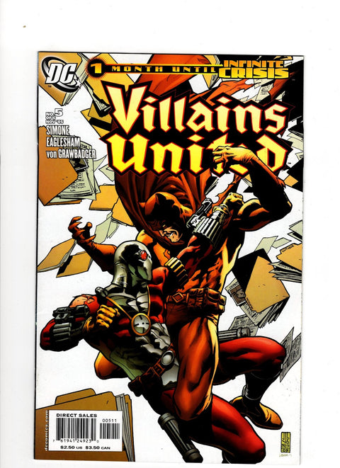 Villains United #5 (2005)      Buy & Sell Comics Online Comic Shop Toronto Canada
