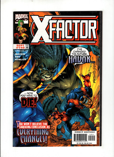 X-Factor, Vol. 1 #149 (1998)      Buy & Sell Comics Online Comic Shop Toronto Canada