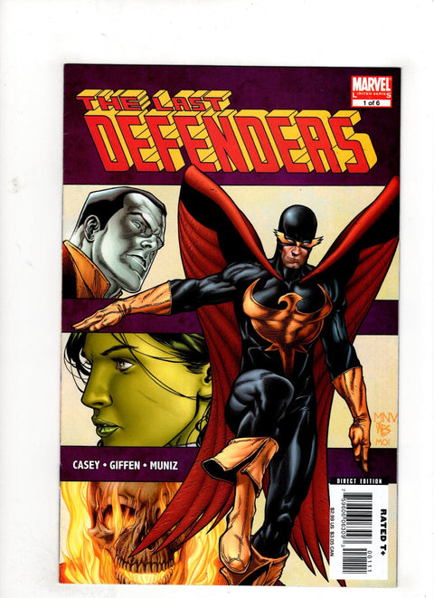 The Last Defenders #1 (2008)      Buy & Sell Comics Online Comic Shop Toronto Canada