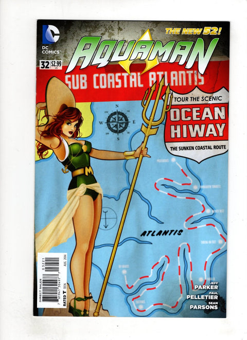 Aquaman, Vol. 7 #32 (Cvr B) (2014) Bombshell Variant B Bombshell Variant  Buy & Sell Comics Online Comic Shop Toronto Canada