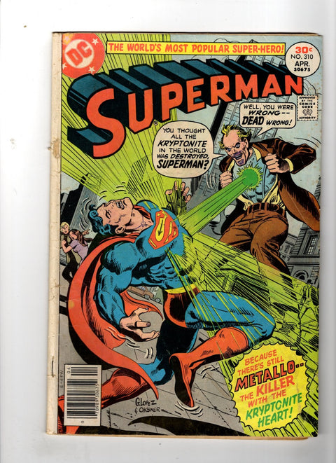 Superman, Vol. 1 #310 (1977)      Buy & Sell Comics Online Comic Shop Toronto Canada