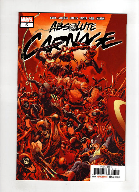 Absolute Carnage #5 (Cvr A) (2019) Ryan Stegman A Ryan Stegman  Buy & Sell Comics Online Comic Shop Toronto Canada