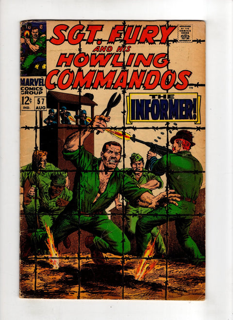 Sgt. Fury and His Howling Commandos #57 (1968)     Buy & Sell Comics Online Comic Shop Toronto Canada