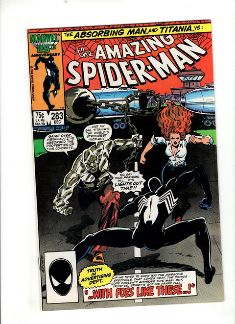 The Amazing Spider-Man, Vol. 1 #283 (1986)      Buy & Sell Comics Online Comic Shop Toronto Canada