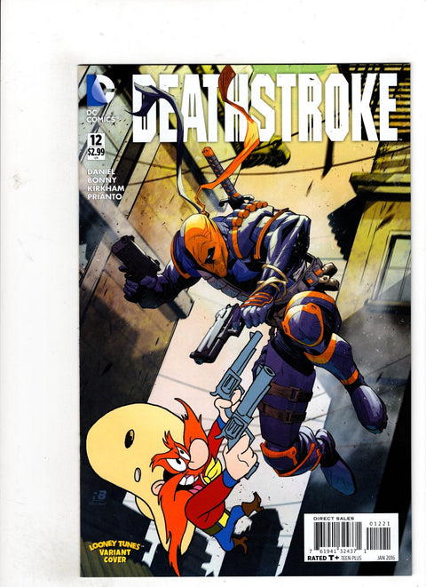 Deathstroke, Vol. 3 #12 (Cvr B) (2015) Ryan Benjamin & Spike Brandt Looney Tunes Variant  B Ryan Benjamin & Spike Brandt Looney Tunes Variant  Buy & Sell Comics Online Comic Shop Toronto Canada