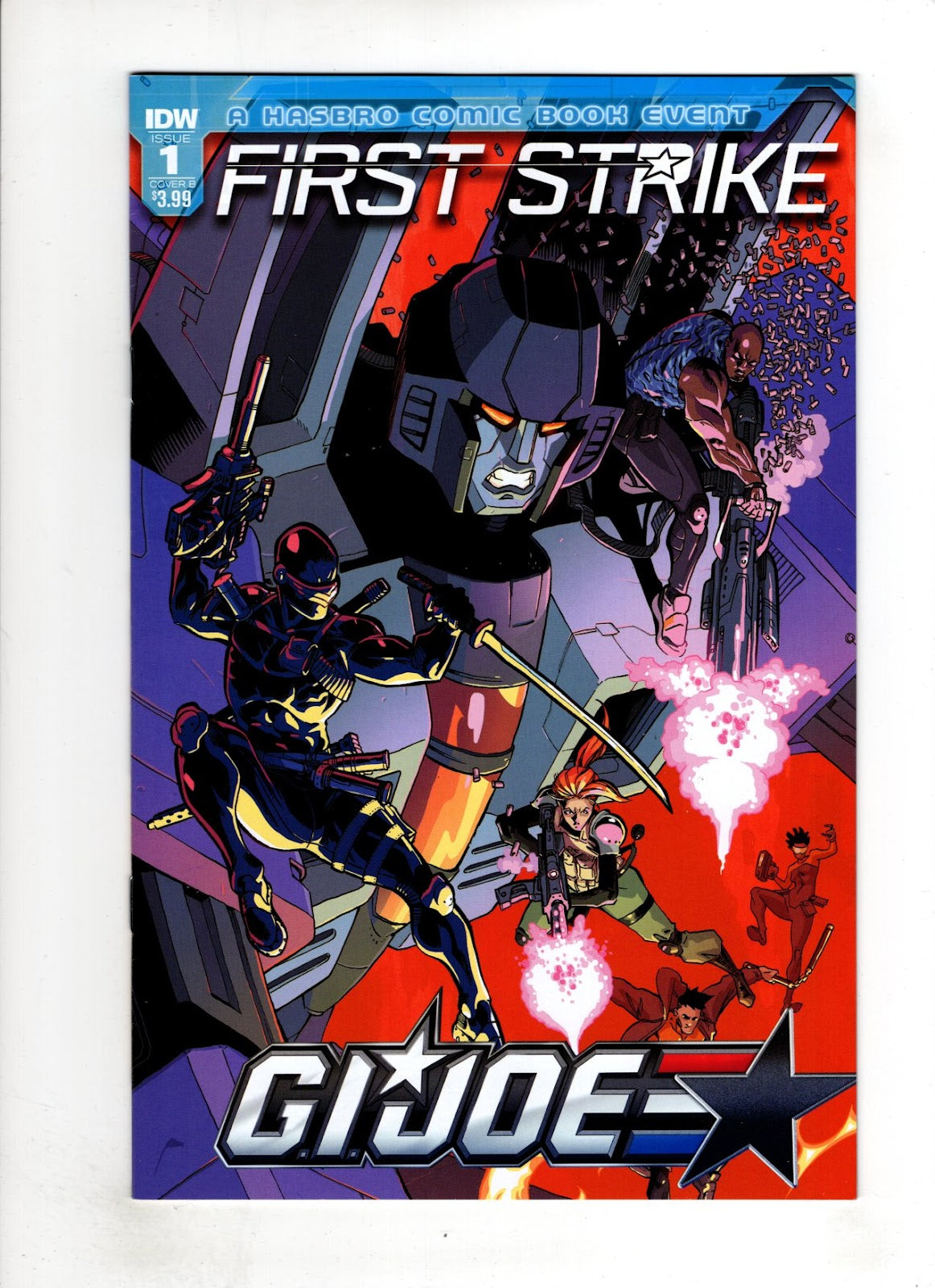 G.I. Joe: First Strike #1 (Cvr B) (2017) Ilias Kyriazis IDW Publishing ...