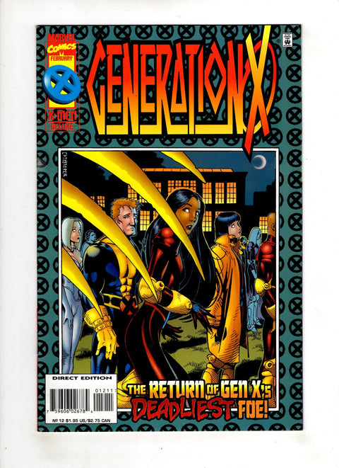Generation X, Vol. 1 #12 (1995)     Buy & Sell Comics Online Comic Shop Toronto Canada