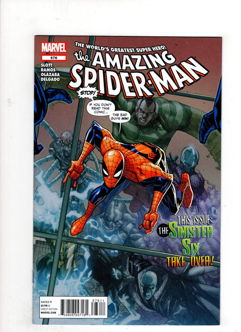 The Amazing Spider-Man, Vol. 2 #676 (Cvr A) (2011) Humberto Ramos  A Humberto Ramos  Buy & Sell Comics Online Comic Shop Toronto Canada